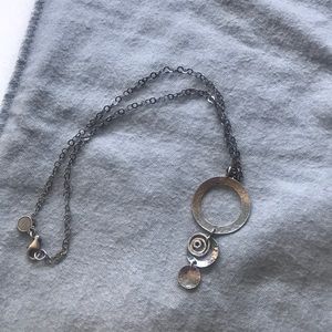 Silpada sterling silver swirl necklace